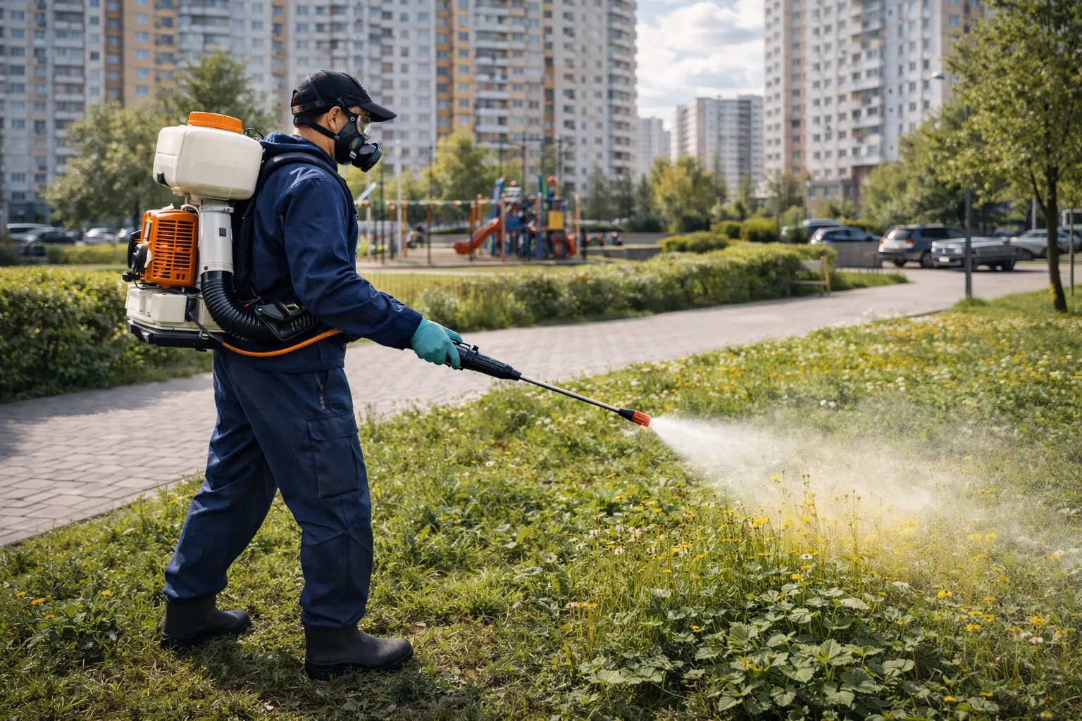 Гербицидная обработка по демократичной цене