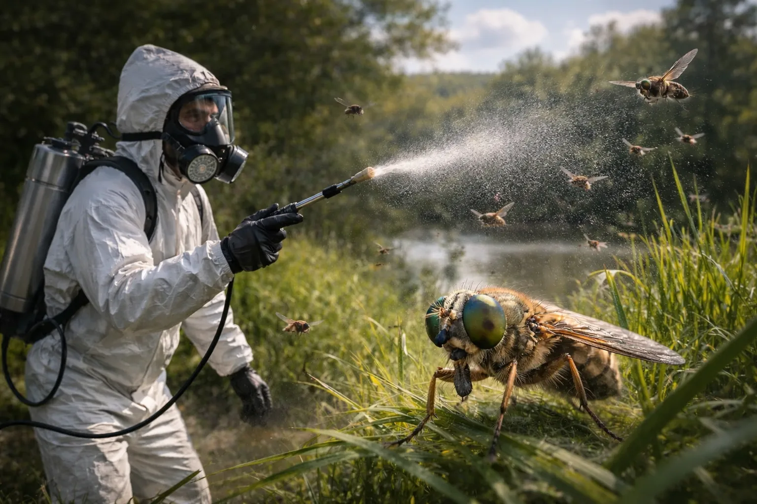 Уничтожение слепней в твоем городе